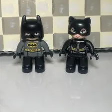 Lego Duplo Batman And Catwoman Figures (Lot of 2)