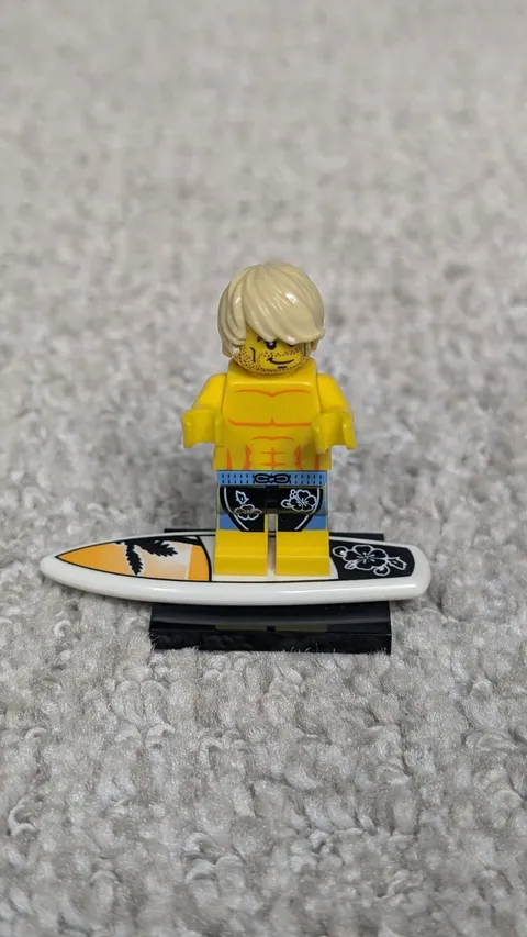 Surfer Surfboard Beach Series 2 CMF LEGO® Minifigure Mini Figure