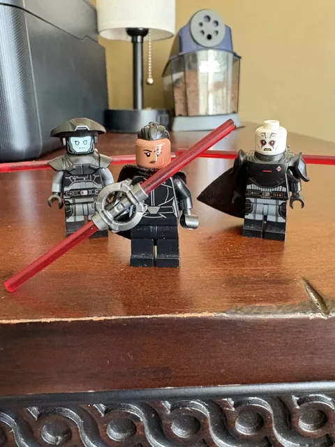 LEGO Star Wars Inquisitor Minifigure Lot 3x Inquisitor Transport Scythe 75336