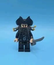 LEGO Blackbeard minifigure Pirates of the Caribbean 4195 Queen Anne's Revenge