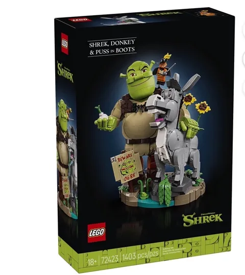 Lego 72423 Shrek, Donkey, Puss in Boots