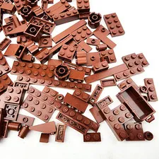 Lego Bricks Brown Lot of 55 pieces Replacement Parts
