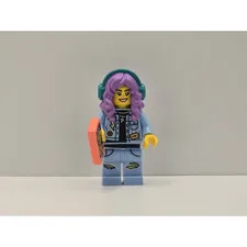 LEGO Hidden Side Parker L. Jackson Minifigure hs035 Headphones Phone New