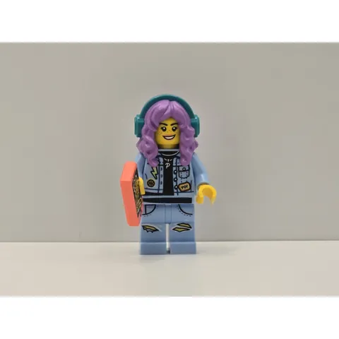 LEGO Hidden Side Parker L. Jackson Minifigure hs035 Headphones Phone New