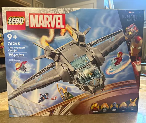 LEGO Marvel , The Avengers Quinjet 76248 795pcs Infinity Saga New Sealed
