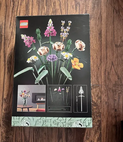 LEGO Flower Bouquet sealed new in box Botanical toy Collection 756pcs