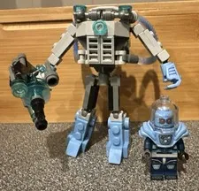 Lego Super Heroes Mr.Freeze Biosuit Mech Minifigure Set 70901 & sh0319