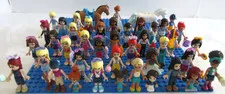 LEGO Friends Minifigure Lot 40+ FIGURES, ALL WITH ACCESSORIES, EUC