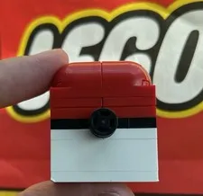 Exclusive Lego Pokemon Pokeball AirPod Case Holder - Level-Up Workshop Event