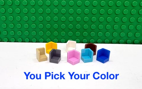 LEGO 1x1x1 Corner Wall Panel "You Pick Your Color and Qty" NEW