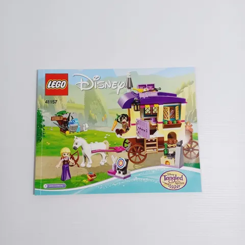 LEGO Disney Tangled Rapunzel's Traveling Caravan 41157 Building Instructions