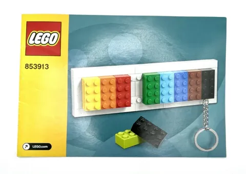 LEGO Manual Only 853913 Paper Instructions Brick Key Hanger