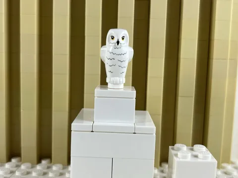 LEGO Harry Potter HEDWIG SNOWY WHITE OWL New Genuine Cute Animal Figure