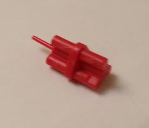 Lego x1 Red Utensil, Dynamite Bundle Sticks, 64728 (028-297)