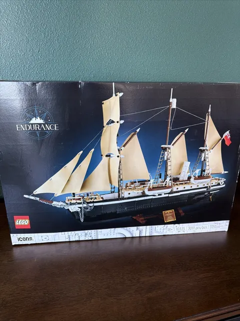 LEGO Icons 10335 The Endurance Ship Open Box All Items Sealed in Original Box