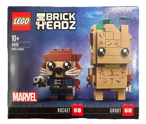 LEGO 41626 BRICKHEADZ: Groot & Rocket (189 pieces)