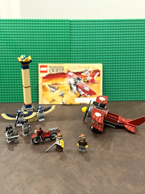 LEGO Pharaoh's Quest 7307 Flying Mummy Attack plus more