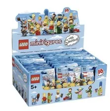 LEGO: Minifigures Simpsons Series 1 case 60 packs 71005 New Factory Sealed Box
