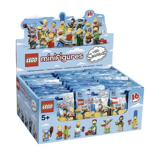 LEGO: Minifigures Simpsons Series 1 case 60 packs 71005 New Factory Sealed Box