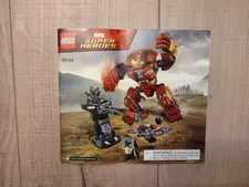 LEGO Instruction Book ONLY for Avengers Set 76104 Hulkbuster Smash-Up
