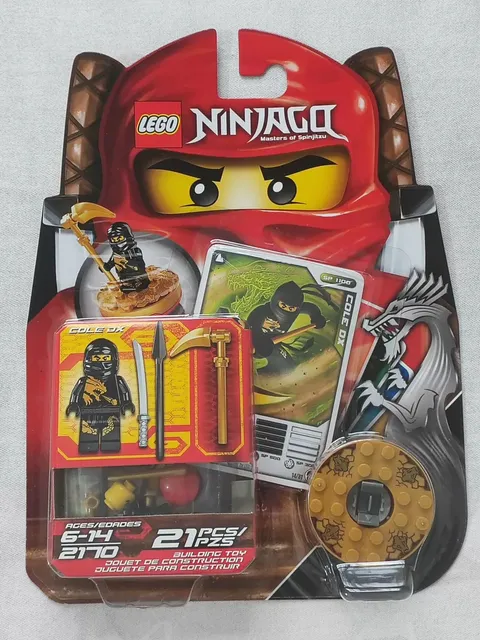 Genuine LEGO 2170 Ninjago Spinners Cole DX - Brand New & Sealed！