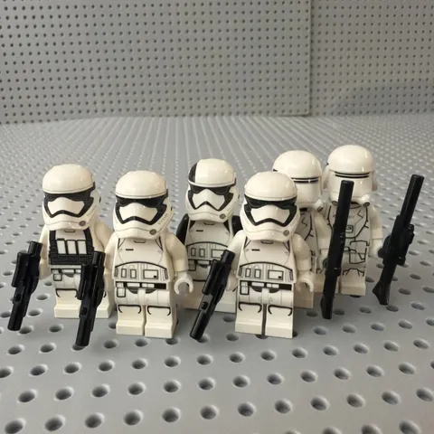 LEGO First Order Minifigure Lot STAR WARS - Stormtrooper Snowtrooper