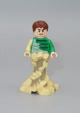 LEGO Spiderman Sandman swirling base minifigure Spider-man 76178 76172