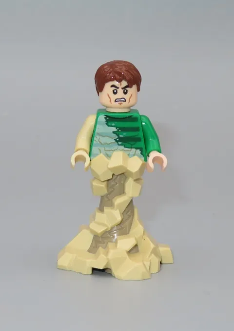 LEGO Spiderman Sandman swirling base minifigure Spider-man 76178 76172
