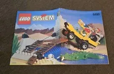Lego #6490 Outback Amazon Crossing City Original Instructions Manual