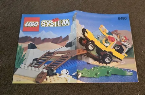 Lego #6490 Outback Amazon Crossing City Original Instructions Manual