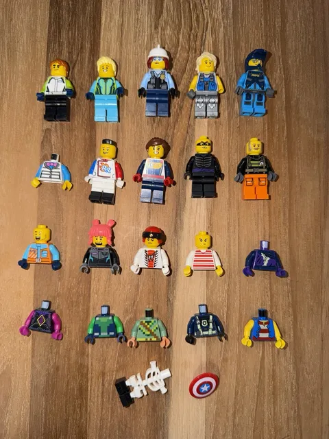 Lego Genuine Minifigure Misc Lot City, Minecraft, Ninjago, Racing, Police