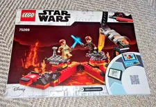 *RARE RETIRED* LEGO Star Wars: Duel on Mustafar 75269 - Manual / Booklet ONLY