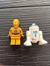 LEGO C-3P0 + R2-D2 (Minifigure SW0365, SW0028, Star Wars, 9490, 7106, C3P0 R2D2)