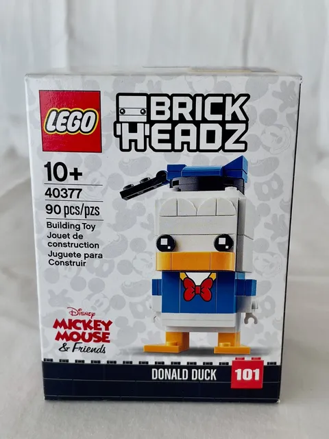 LEGO BrickHeadz Disney 40377 Donald Duck NEW Sealed in Box