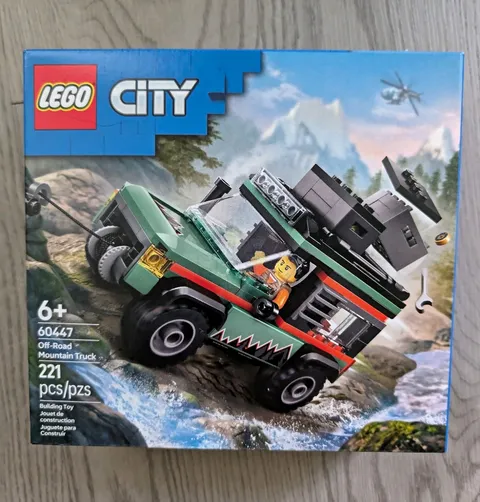 LEGO City Off-Road Mountain Truck 60447 221 pcs 6+ Complete Set