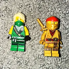 LEGO NINJAGO Lloyd & Gold Ninja Minifigure Lot