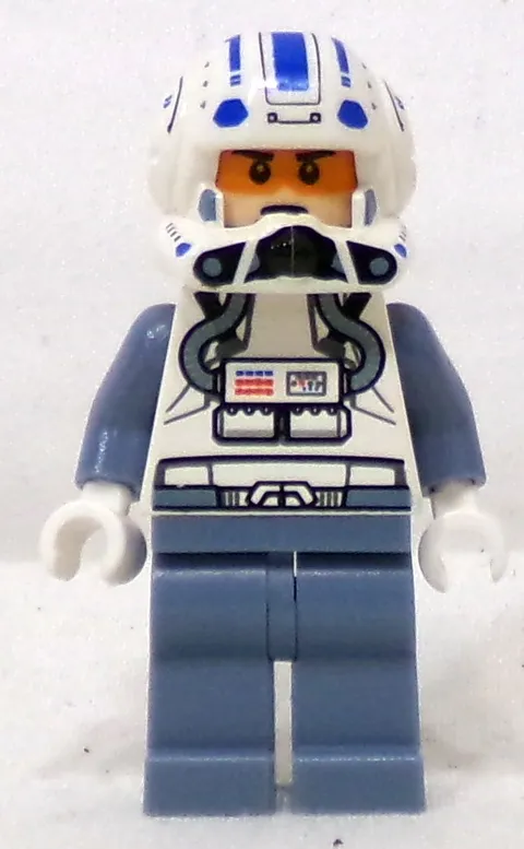 LEGO Star Wars 8088 sw0265 Clone Trooper Pilot Captain Jag Minifig Minifigure