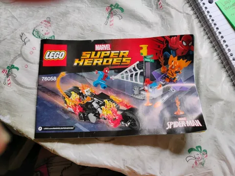 Lego Marvel Super Heroes 76058- Manual Only