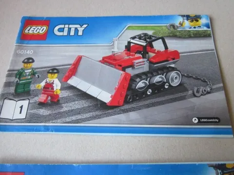 Lego City Building Instructions Instruction 60140 Part 1,2,3 Part