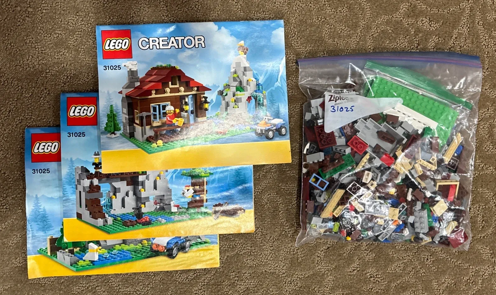 LEGO CREATOR: Mountain Hut (31025) as shown