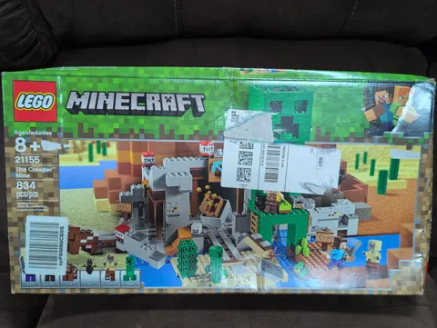 LEGO 21155 The Creeper Mine Minecraft Building Kit Retired New Factory Sealed