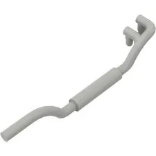 LEGO Light Gray Vehicle, Exhaust Pipe Twin Inlet 11L Right inv.620
