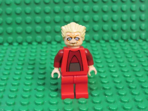 Lego Chancellor Palpatine 8039 Clone Wars Red Outfit Star Wars Minifigure NC44