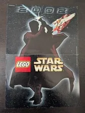Vintage (2002) LEGO STAR WARS - Advertising Promo Poster - VERY RARE