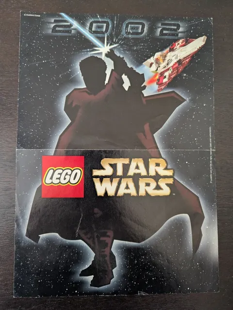 Vintage (2002) LEGO STAR WARS - Advertising Promo Poster - VERY RARE