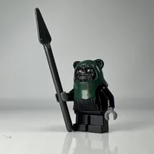 Lego Star Wars Tokkat Ewok Minifigure With Accessory