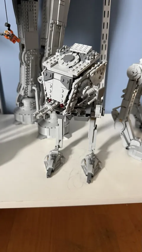 LEGO Star Wars Hoth AT-ST 75322 Walker Vehicle Only No Minifigures 100% complete