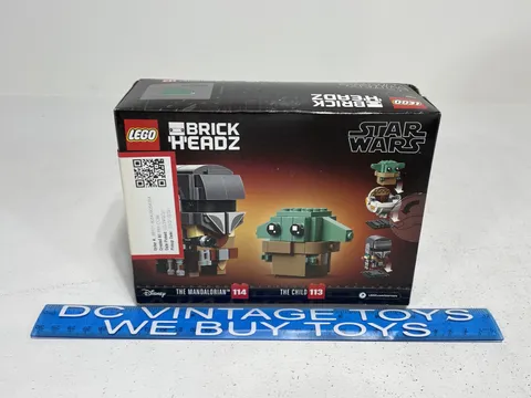 LEGO Star Wars BrickHeadz 75317 -The Mandalorian & the Child -NEW Sealed