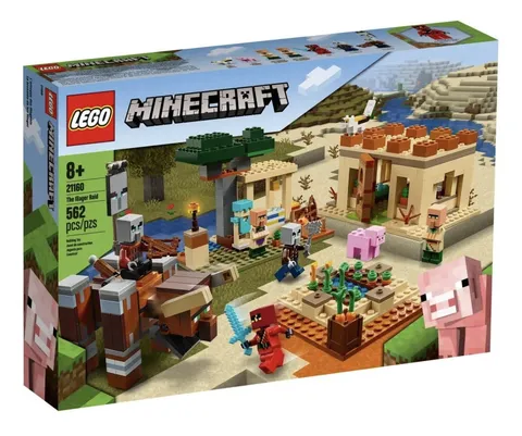 LEGO Minecraft: The Illager Raid (21160) New In Box - Retired Set Sealed 🔥