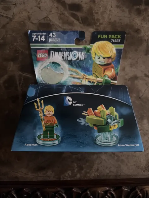 Lego Fun Pack - DC Comics (Aquaman and Aqua Watercraft) 71237 Dimensions Set